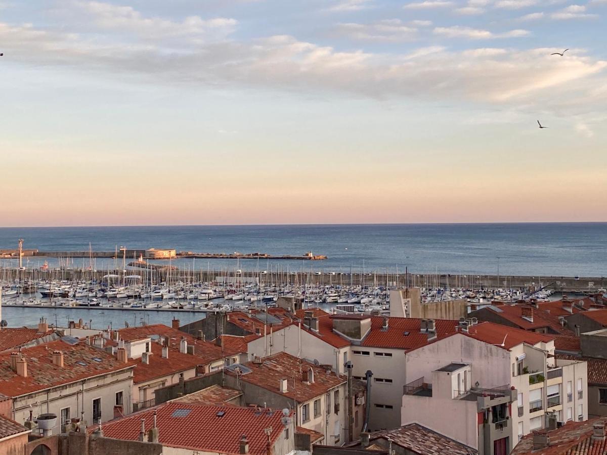 Vues Exceptionnelles Mer, Port Et Toits De Sète Exterior foto